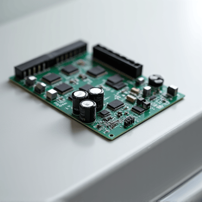 Appliance specialist replacing a faulty control board inside a modern dishwasher unit.