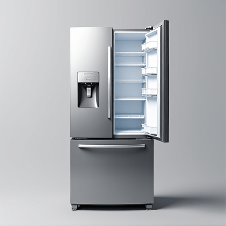 Expert technician diagnosing a refrigerator issue for fast, reliable repair service in Sacramento.