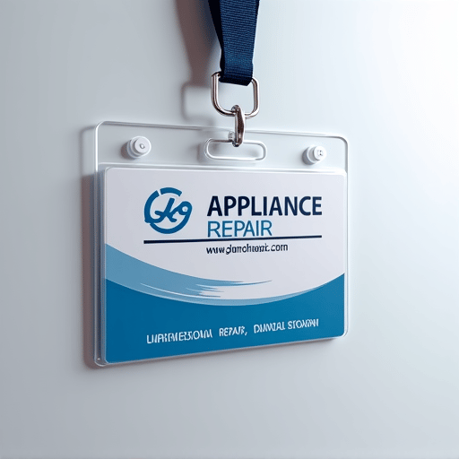 Close-up of a licensed and insured appliance repair technician