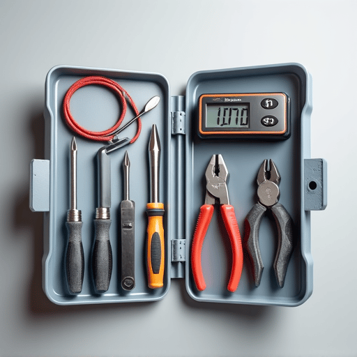 Luxe Appliances Repairs specialist equipped with tools ready for efficient dryer repair service.