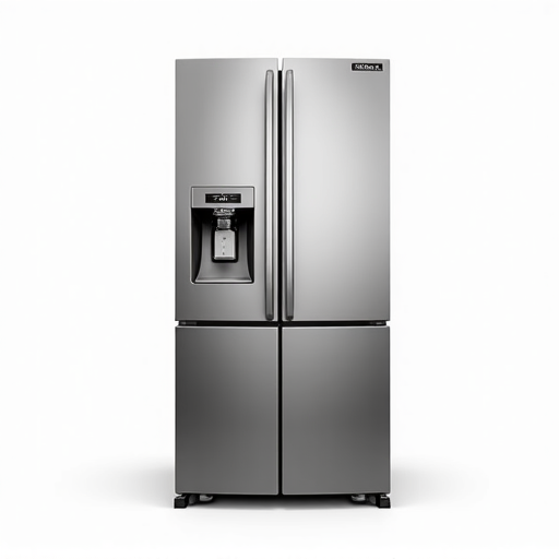 Emergency Sub-Zero refrigerator repair technician working on a high-end fridge in a Fair Oaks home.