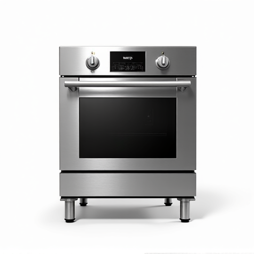 Certified technician performing expert gas oven repair in a West Sacramento kitchen.