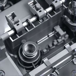 A dishwasher latch mechanism being inspected, crucial for maintaining strong door seals and preventing leaks. Proper latch function ensures the door seals tightly during operation.