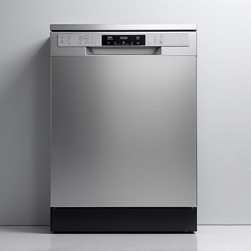 Troubleshooting a modern built-in dishwasher in a Fair Oaks, CA kitchen with an expert technician nearby.