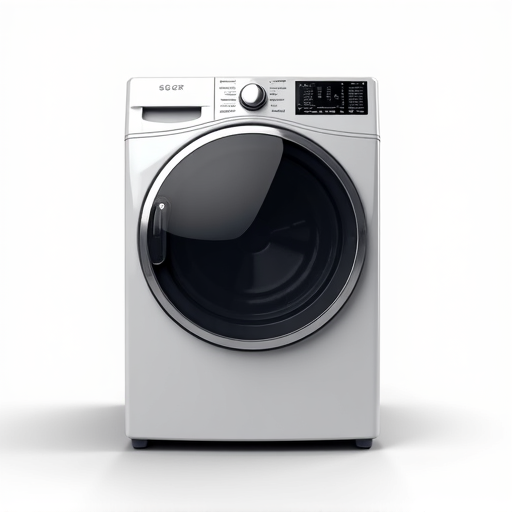 Luxe technician performing expert dryer repair service on a modern electric dryer unit in a Roseville home.