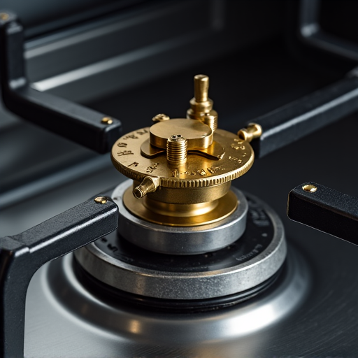 Certified technician replacing a critical component on a high-end Viking range following factory training protocols in a Sacramento home.