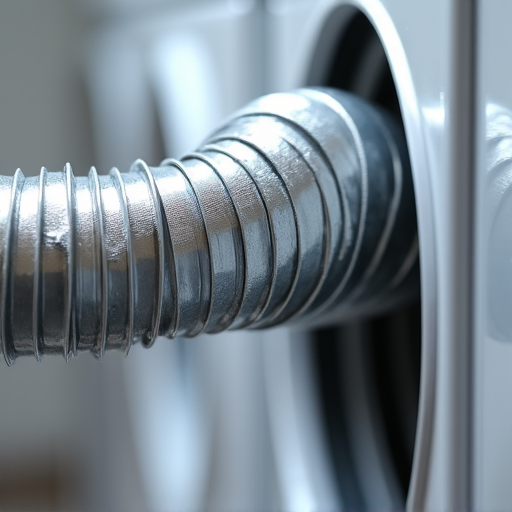 Licensed appliance technician diagnosing a Whirlpool dryer issue in Sacramento, focusing on heating element component repair.