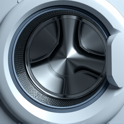 A fully licensed and insured appliance repair technician inspecting the inner drum of a washing machine in a residential setting, confirming mechanical integrity. This diligence is key to reliable, long-lasting repairs.