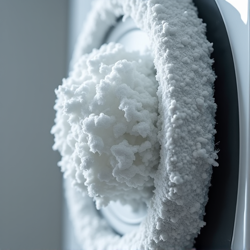 Visible hard water scale buildup removed from internal components of a washing machine during a diagnostic service in Elk Grove. We specialize in clearing mineral deposits impacting performance.