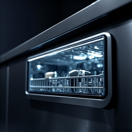 Professional repair service fixing a Bosch dishwasher unit in a Rancho Cordova kitchen. Technicians ensure proper alignment and seal inspection after maintenance.
