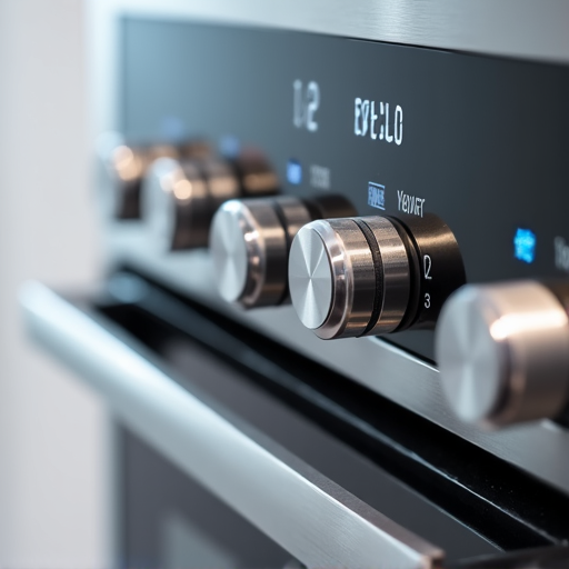 A close-up of internal components during a complex repair on a high-end built-in oven, serving a Carmichael residence. We ensure minimal downtime with our expert diagnostics and part replacement.