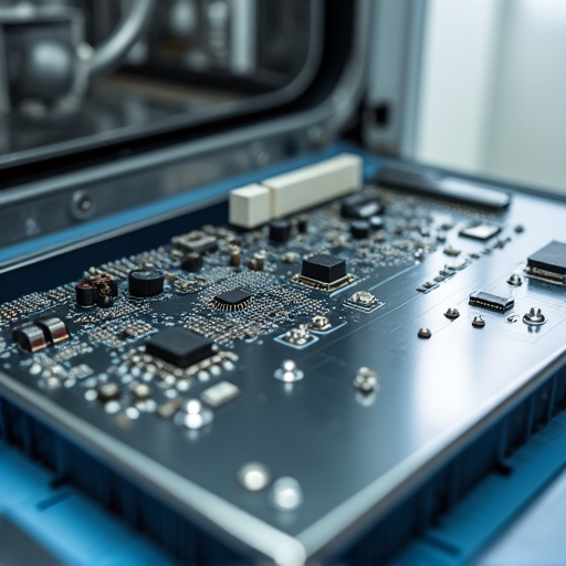 Close-up of a technician replacing a complex electronic control board on a modern dishwasher unit, completed same-day for a client.