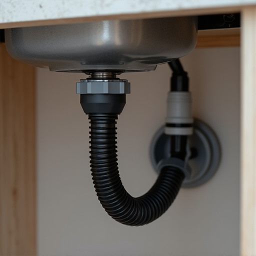 Technician tightening a water inlet hose connection to stop a slow leak on a dishwasher in Sacramento.