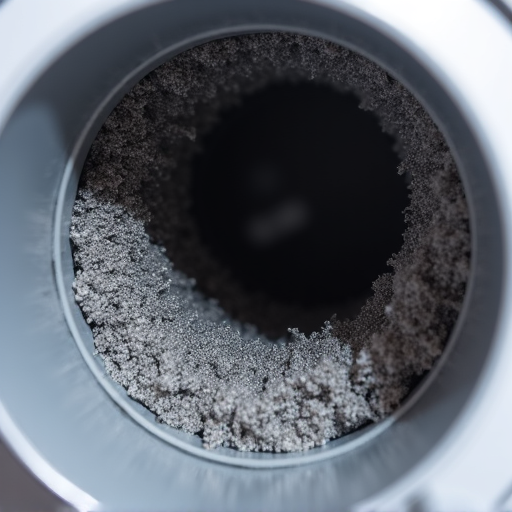 Thorough dryer vent cleaning service completed at a Folsom Historic District home, removing significant lint buildup to ensure fire safety and high efficiency.