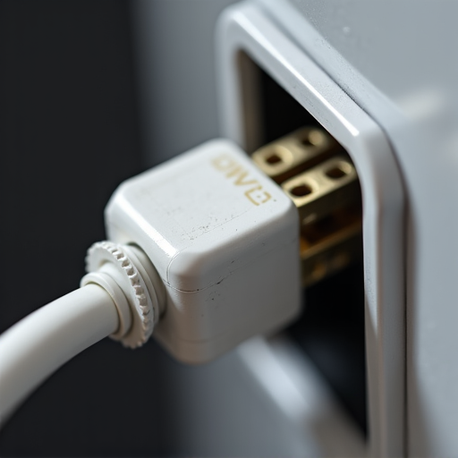 Close-up of a licensed technician verifying safe electrical connections after repairing a modern electric dryer in a Sacramento home.