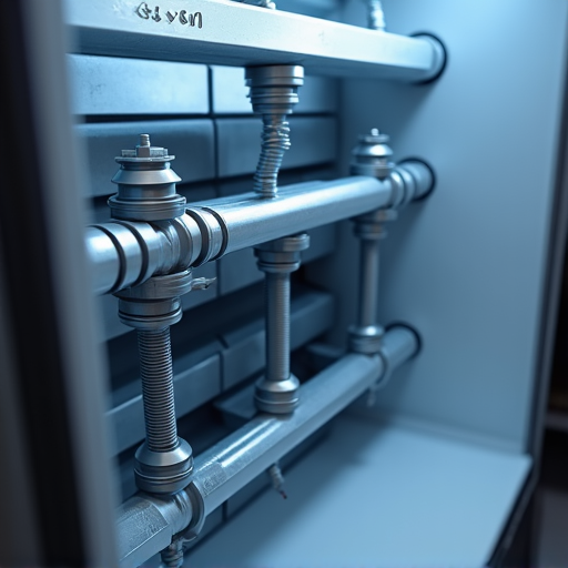 Technician inspecting the condenser coils during a routine maintenance check for a Bosch refrigerator in Folsom, ensuring peak performance.