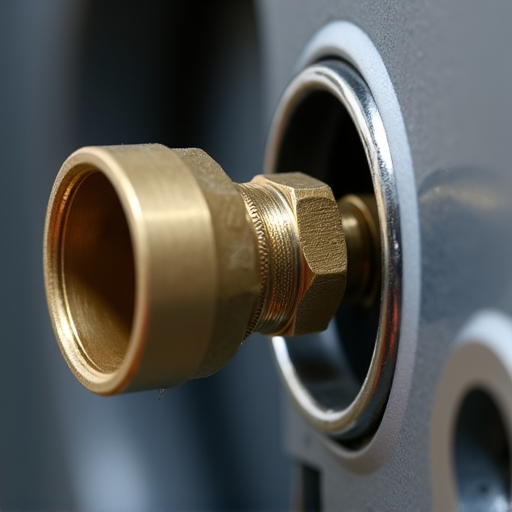 Gas dryer heating element replacement service performed by Luxe Appliances Repairs in Sacramento, CA. Technician installing a new high-efficiency heating element, demonstrating precision repair on a gas dryer unit.