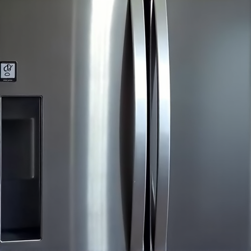 Detailed image showing the replacement of a refrigerator door seal on a luxury unit, ensuring optimal energy efficiency and temperature control in a Folsom home.