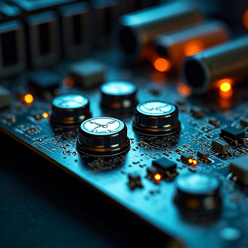 Technician performing specific high-voltage diagnostics on an integrated microwave component for safety. Expert care for complex electrical repairs near Sacramento.