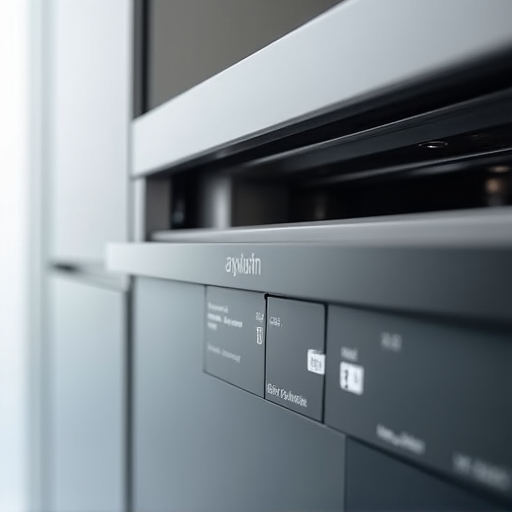 Miele dishwasher leak repair in an upper cabinet installation in Fair Oaks, California.
