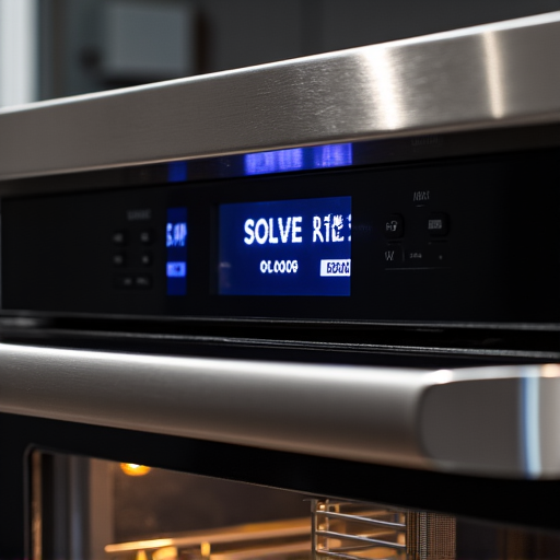 A fully repaired electric range unit ready for customer use following same-day service in a local Sacramento home.
