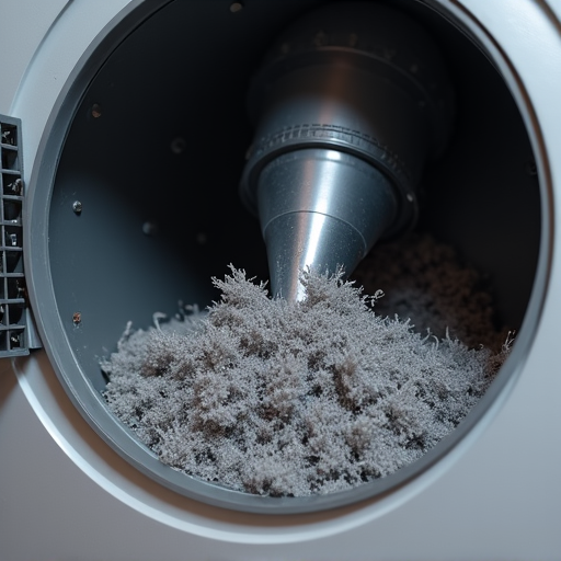 Certified Luxe technician safely accessing a roof vent connection to perform deep cleaning on a hard-to-reach dryer vent in a multi-story Sacramento home.
