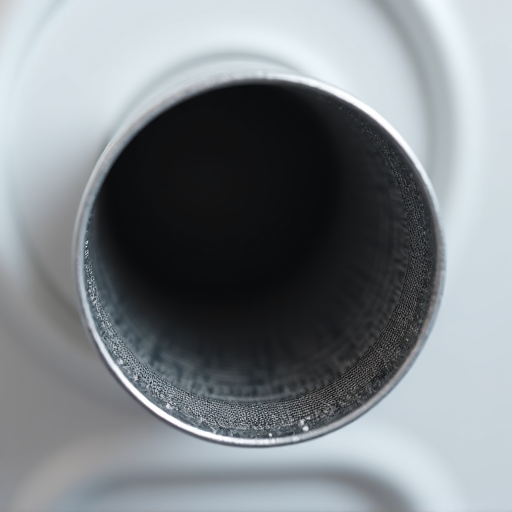 After photo of a dryer vent duct showing complete lint removal, restoring optimal airflow after Luxe Appliances Repairs service in the Sacramento area.