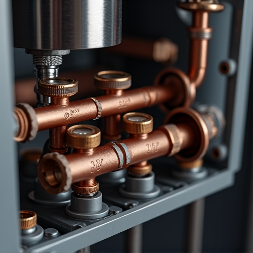 Sleek, newly installed tankless water heater unit mounted on a wall, showcasing minimal space usage and clean connections.