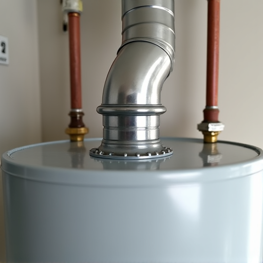 Image showcasing proper PVC venting for a tankless water heater installation, strictly adhering to California Title 24 energy efficiency standards.