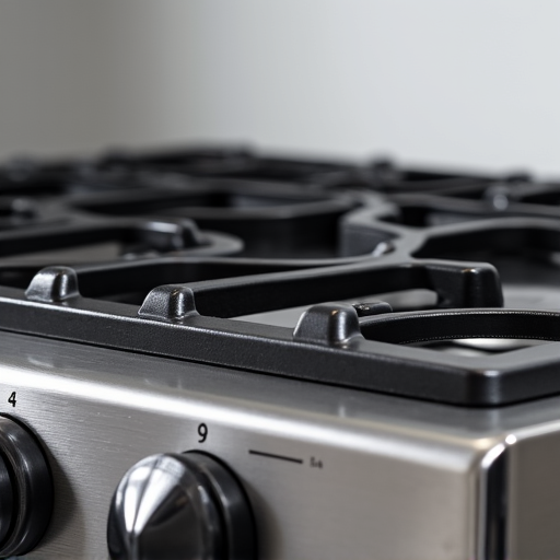 Professional Viking range repair completed in an Elk Grove kitchen, showcasing restored cooktop functionality and clean exterior.