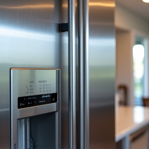 Technician running advanced diagnostics on a Viking refrigerator in Rancho Cordova, troubleshooting complex cooling issues before starting repairs.