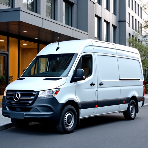 Luxe Appliances Repairs service vehicle parked outside a luxury Sacramento home, fully stocked for same-day Viking appliance repairs across affluent service areas.