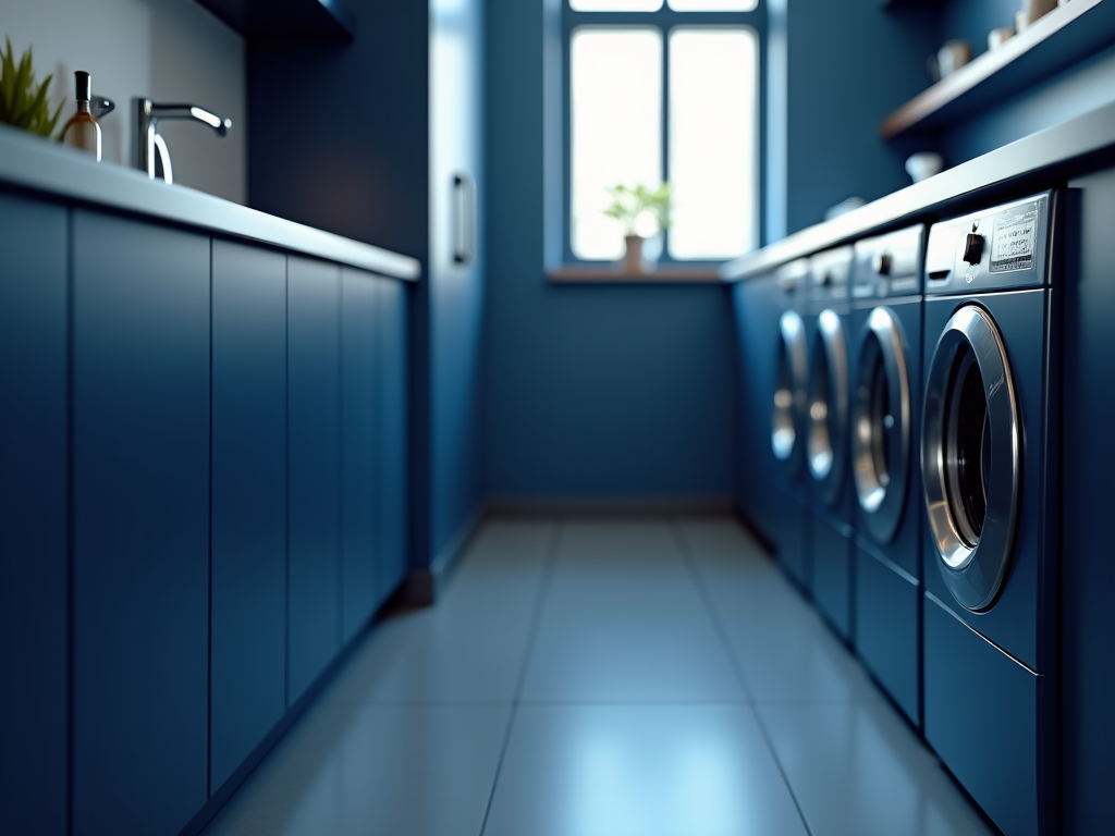 Dedicated appliance repair expert performing maintenance on laundry equipment in a clean home environment, Sacramento area