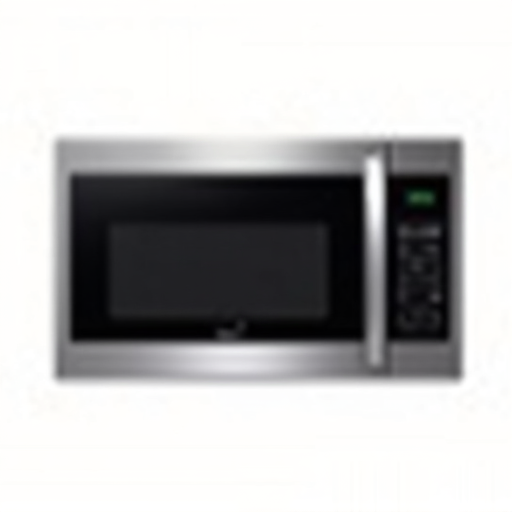 A licensed technician performing specialized microwave oven repair service on a built-in unit in a modern Sacramento kitchen.