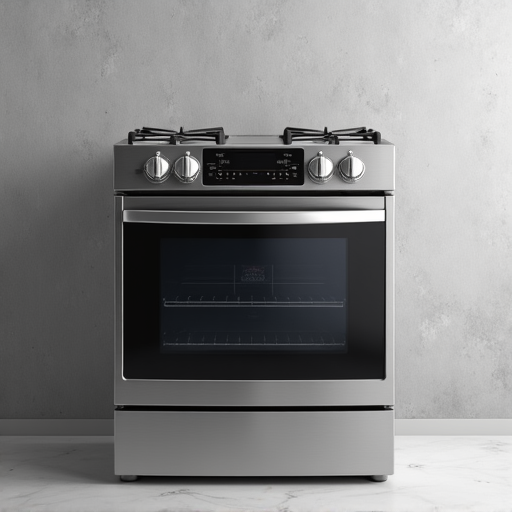 Professional technician servicing a commercial kitchen oven in Roseville, CA, ensuring precise temperature calibration for restaurant use.