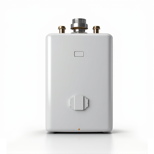 Licensed technician examining a tankless water heater unit for emergency repair in the Fair Oaks area.