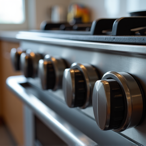 Expert technicians performing professional Viking range repair service in a Folsom kitchen.