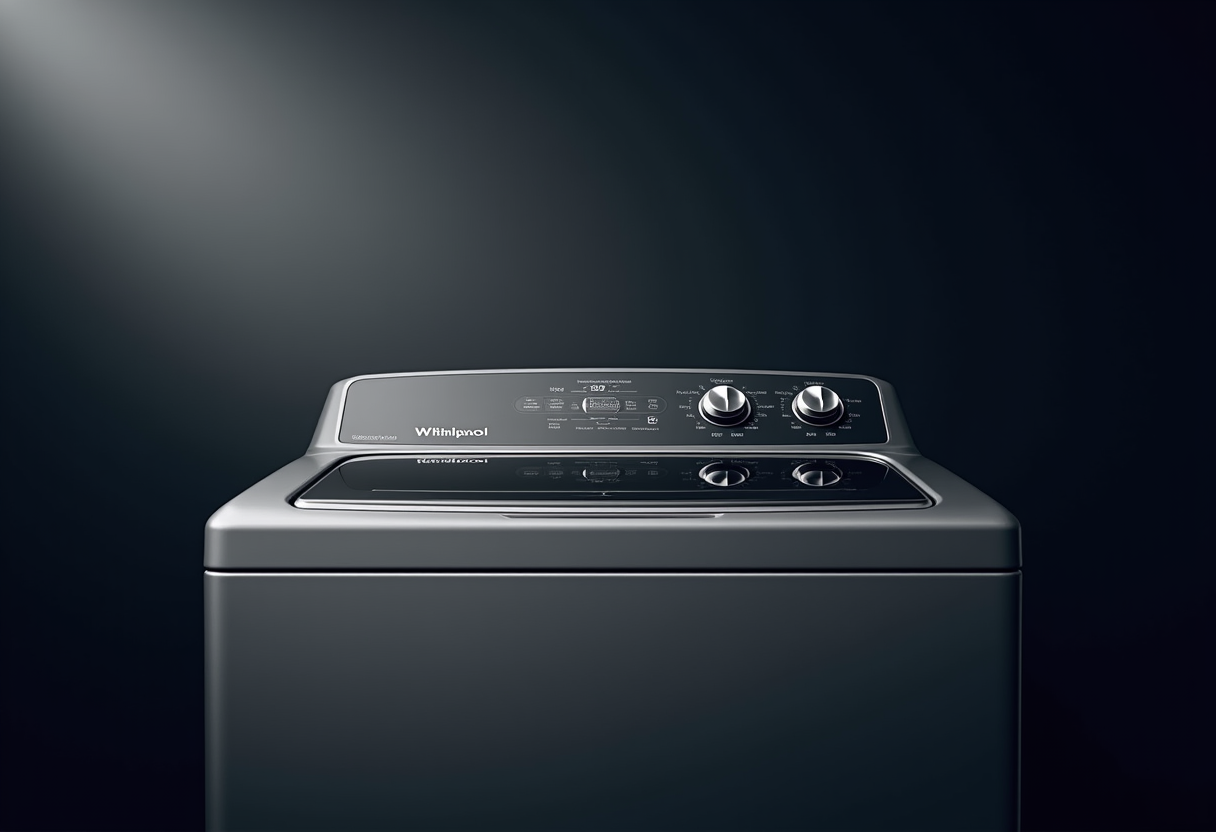 Expert Whirlpool appliance repair technician servicing a modern appliance in a clean Sacramento kitchen.