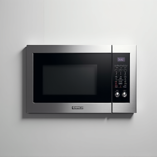 A technician preparing to troubleshoot a microwave drawer in a modern kitchen, representing fast microwave repair service availability across Sacramento areas.