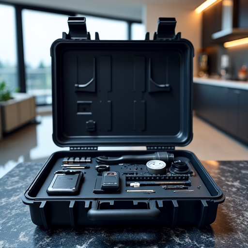 Essential repair tools and genuine replacement parts laid out neatly on a kitchen countertop, ready for immediate use during a scheduled refrigerator repair appointment in Fair Oaks.