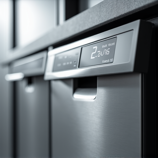 Licensed technician performing same-day repair on a high-end Bosch dishwasher in a Roseville home. The focus is on certified expertise and quick resolution for complex issues.