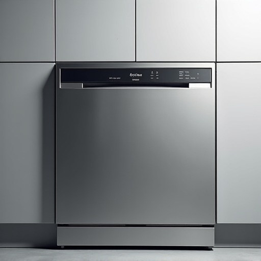 Expert technician repairing a modern Bosch dishwasher in a Folsom, CA kitchen, addressing hard water impact.