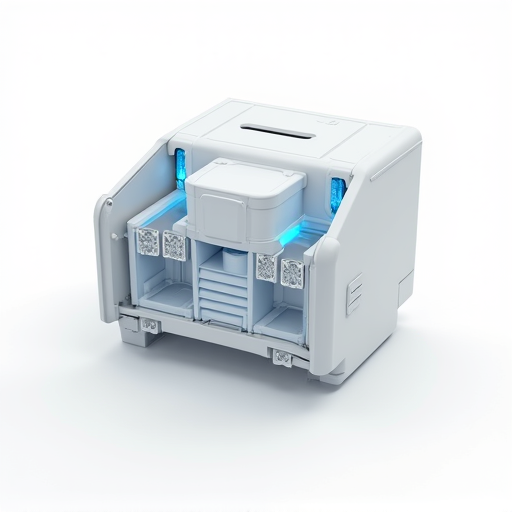 Expert technician performing detailed Samsung refrigerator ice maker repair service in a Sacramento kitchen.