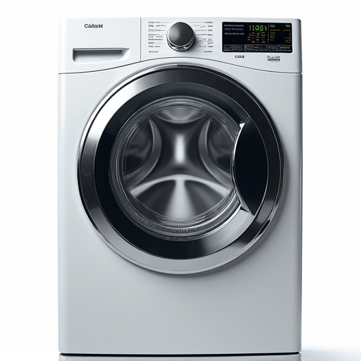 Same-day washer repair technician checking hoses and connections on a top-load washing machine in a Roseville home.