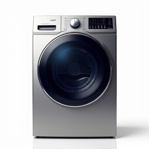 Licensed technician examining a high-efficiency washing machine in a Fair Oaks, CA home for advanced repair.