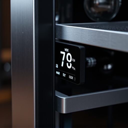 Technician performing detailed diagnostics on a Viking wine refrigerator unit known for dual-zone cooling issues in Folsom.